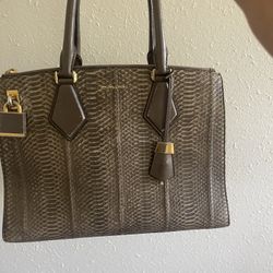 Genuine Python Michael Kors Satchel