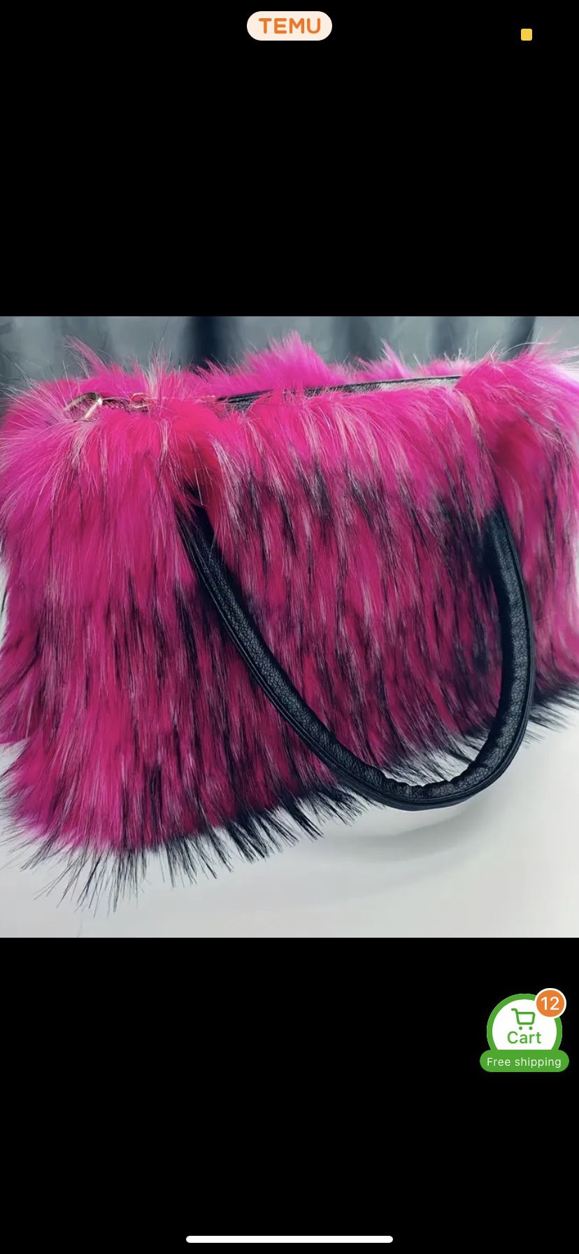 Fur Purse And Fur Boots