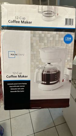 Mainstays 12 Cup Coffee Maker