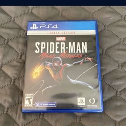 Spider Man Miles Morales PS4 Game (Launch Edition)