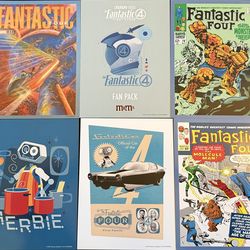 Fantastic 4 posters +gifting mystery board game
