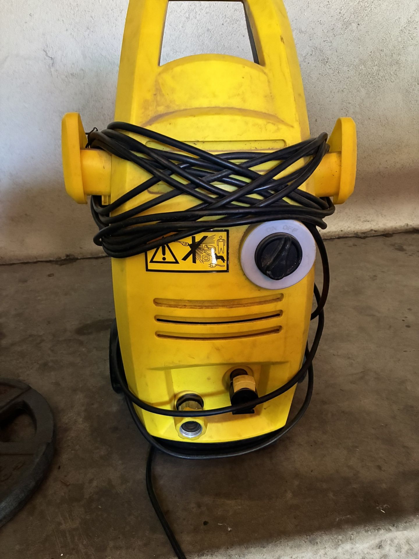 Electric power wash