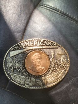 John Wayne belt buckle