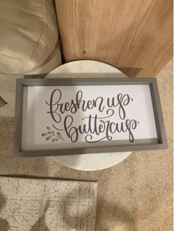 Bathroom Sign