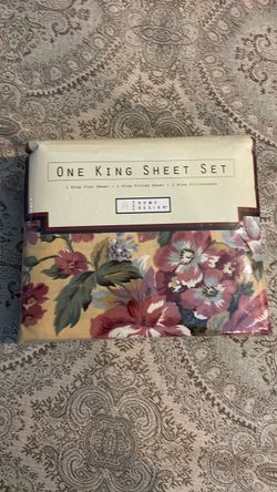 NEW! King Sheet Set