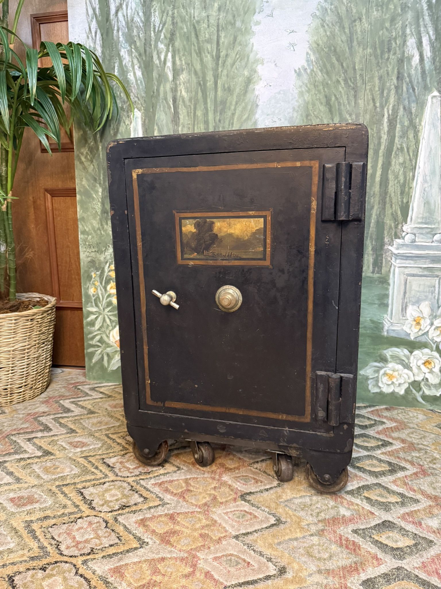 Large Antique Safe with Combo