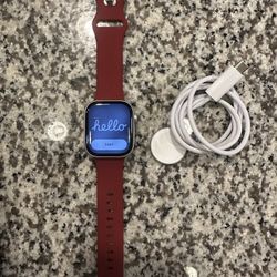 New Never Used Apple Watch Series 10 GPS 42mm Silver With charger and Band (band not apple ) - Apple Warranty 