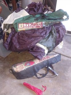 Camping stuff.