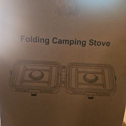 Folding Camping or hiking Stove