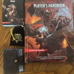 Dungeons And Dragons Players Handbook And Spell Cards