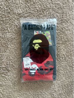 Bape tee bathing ape red size M