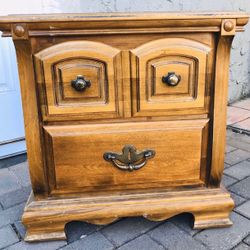 Vintage Dresser Solid Wood