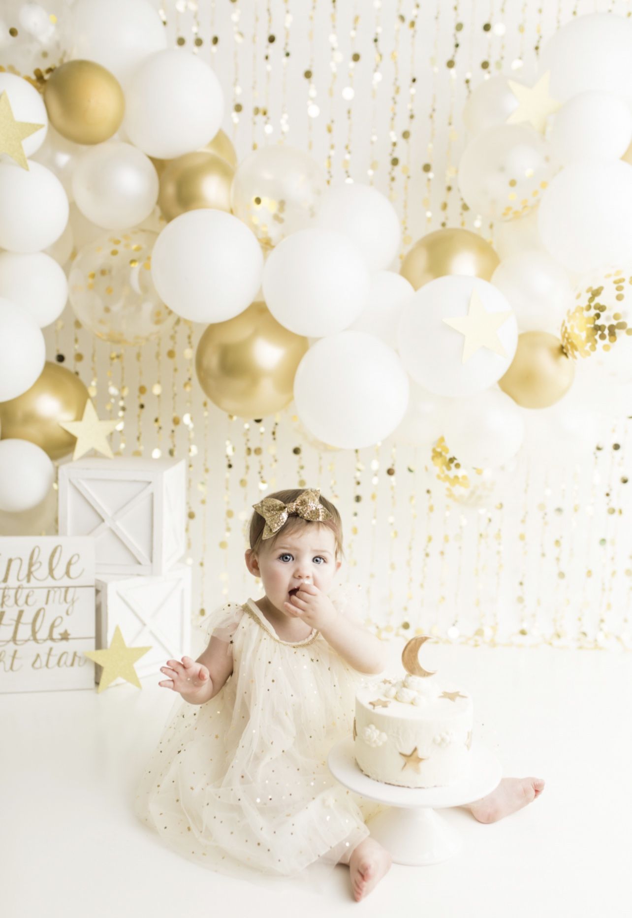 Set Of 2 Bubbles Beaded Curtains - Gold - 3 ft x 6 ft