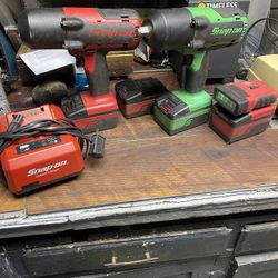 Snap On Cordless 1/2 Impact Guns