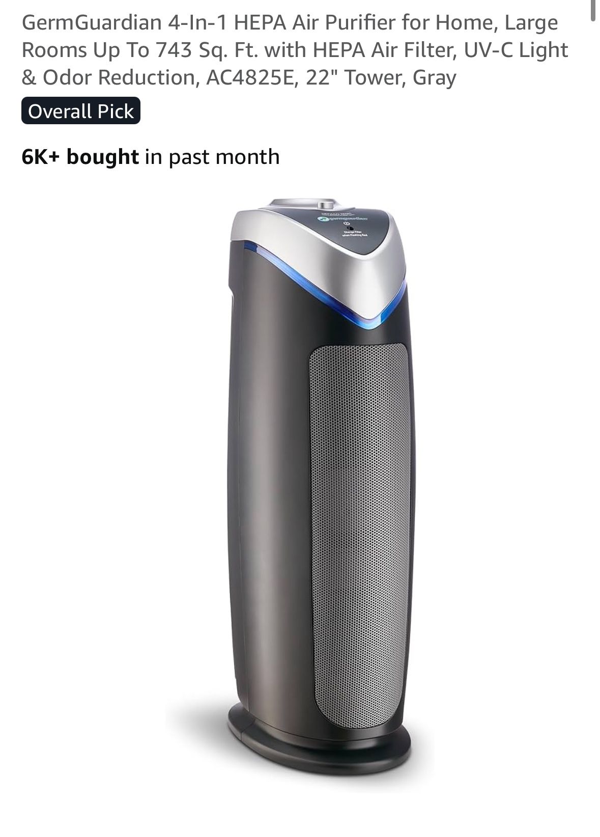 GermGuardian Air Purifier