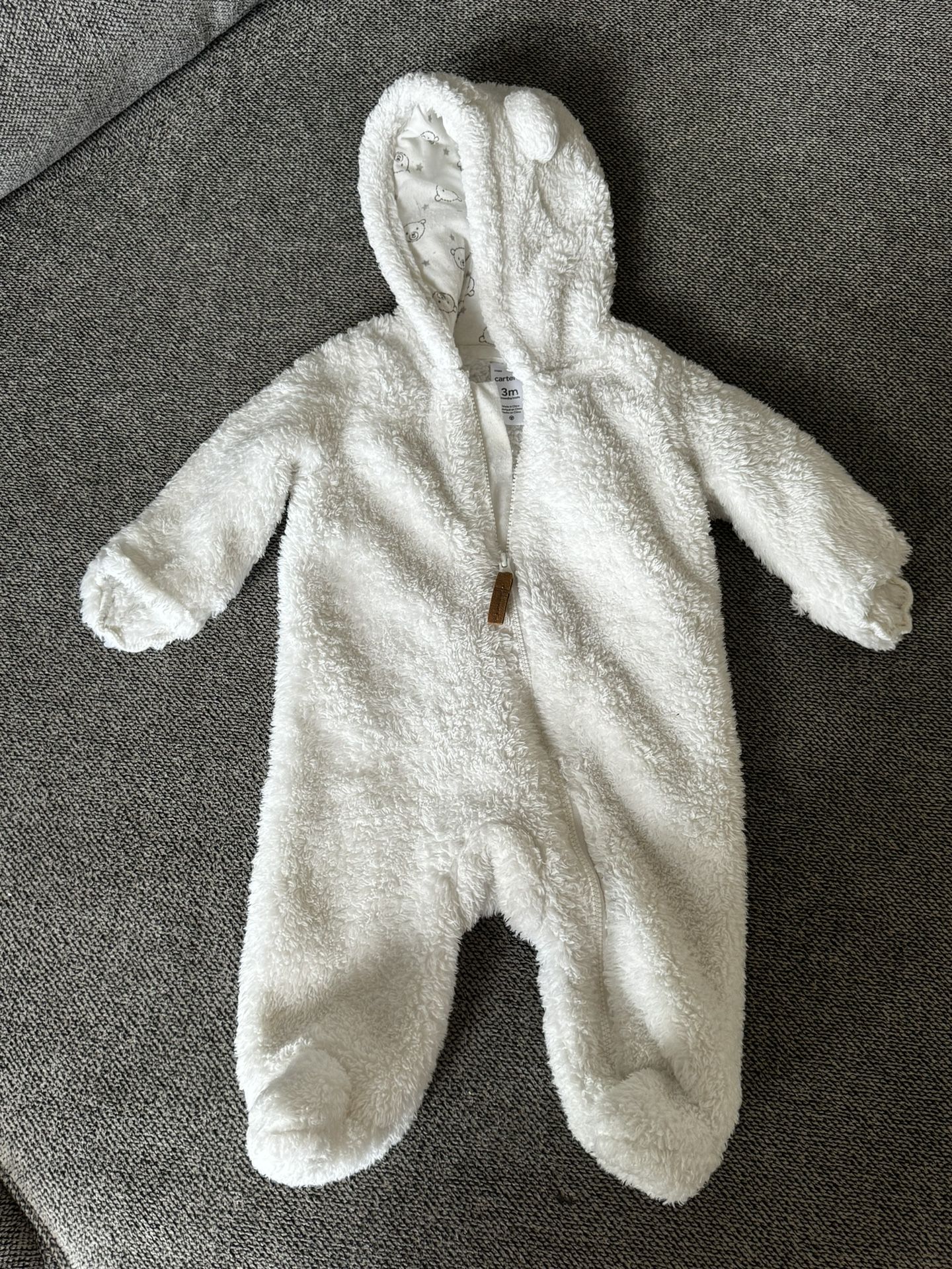 0-3 Month Fleece Suits