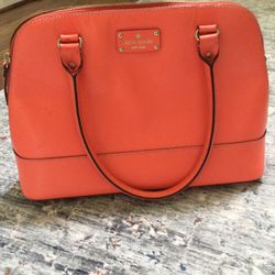Kate Spade Orange Handbag 