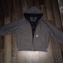 Carhartt Jacket Loose Fit Gray 