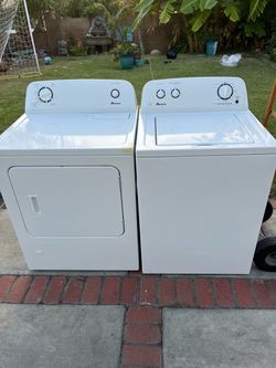 Amana washer and gas dryer