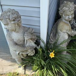 VINTAGE GARDEN CHERUBS
