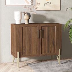 39" Modern Sideboard Buffet Cabinet with Storage, Wooden Entryway Credenza Cabinet with Door, Kitchen Buffet Cabinet, Bar Cabinet, Sideboard Buffet fo