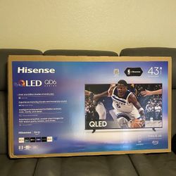 Hisense QLED QD6 Series New In Box 