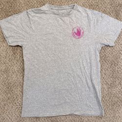 Body Glove Redondo Beach Tee (Gray / Pink & Yellow Logo)