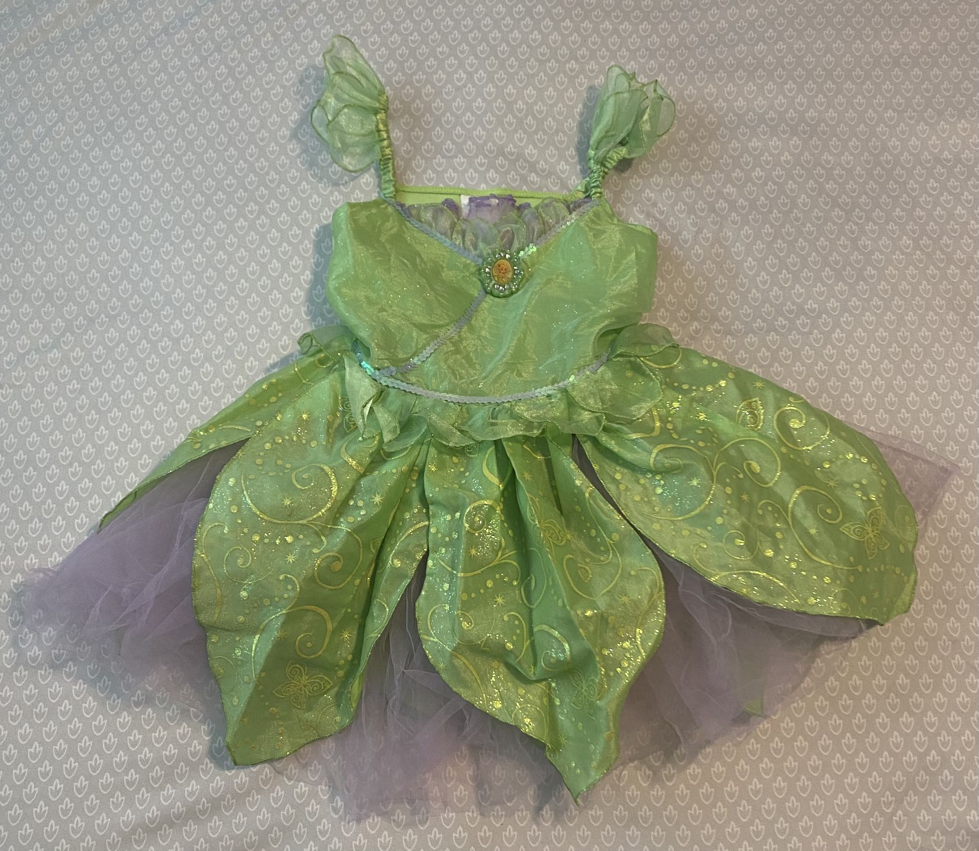 Disney Store Tinkerbell Halloween Costume Dress 