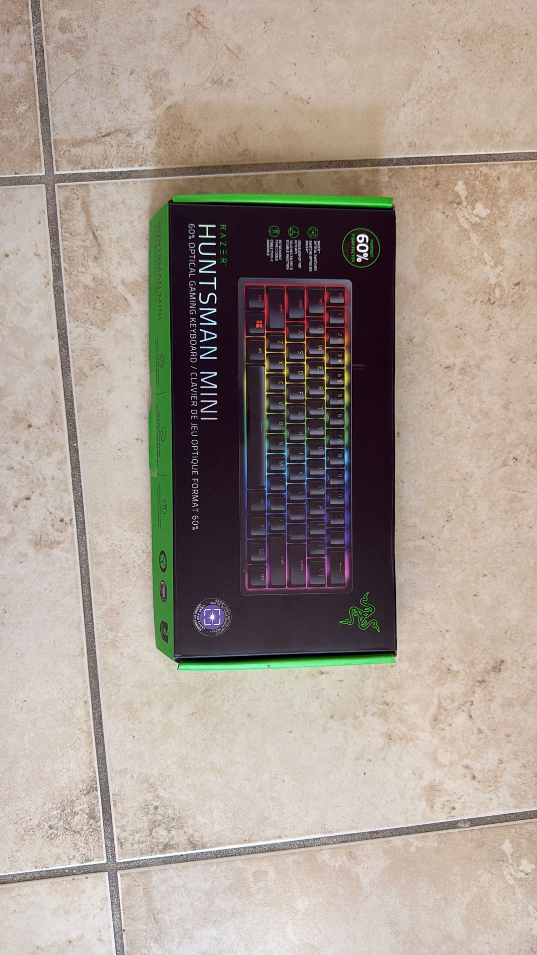 Razer Huntsmen 60% Optical Gaming keyboard