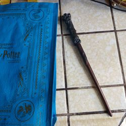 Harry Potter Wand And Bag