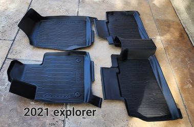 Explorer Genuine Rubber Mats  2020 To 2022