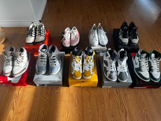 JORDANS, NIKE, DESIGNER