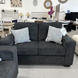 ⭐Dark Gray 🚀 Loveseat⭐