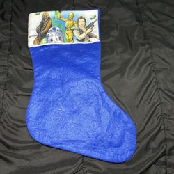 Star Wars Blue Christmas Stocking