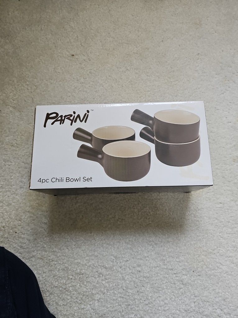4pc Chili Bowl Set