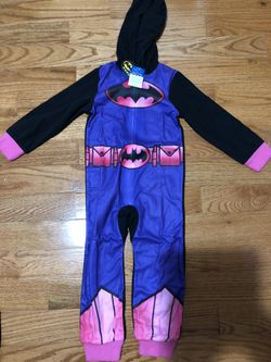 Girl Batman onesie