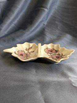 Antique Glass Candy Holder