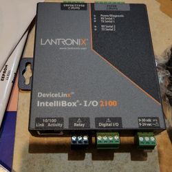 Lantronix Secure , Serial To Ethernet IBIO21002-1