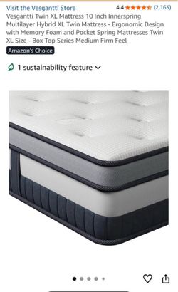 Mattress + bed frame