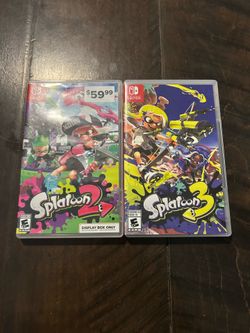 Splatoon 2 and 3