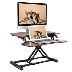 Flexispot Standing Desk Converter 28 Inch Stand Up Desk Riser