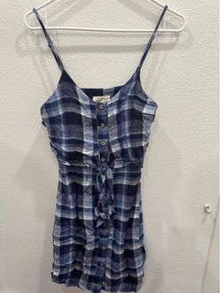Universal Thread Boho Hippie Plaid Summer Dress Size XS