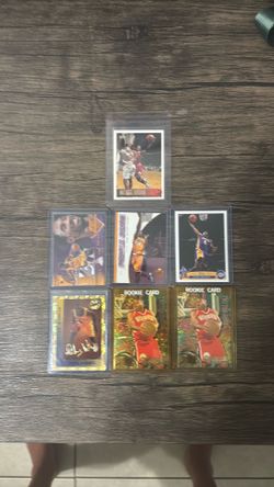 Michael Jordan, Kobe Bryant, and more (7 card lot)