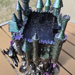 Bath & Body Works Maleficent Dragon Castle Disney Villains 3-Wick Candle Holder