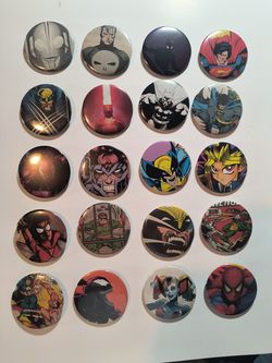 Marvel/DC Superheroes Pins