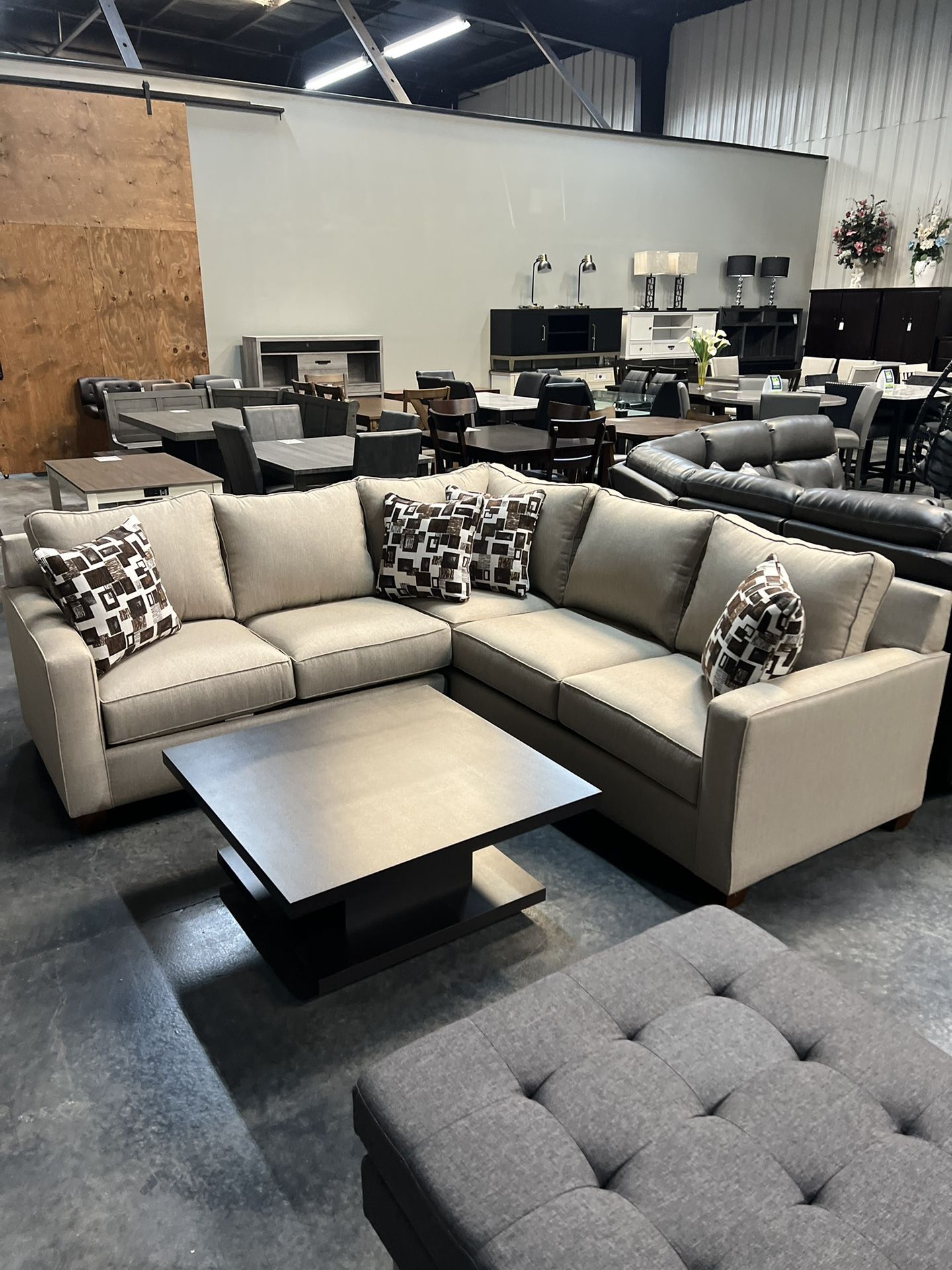Sectional 90” X 90”on Sale Now!!