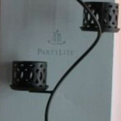 PartyLite Hanging Spiral Tealight Holder