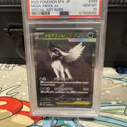 PSA 10  POKEMON JAPANESE M1L-MEGA BRAVE SPECIAL ART RARE #089 MEGA ABSOL EX