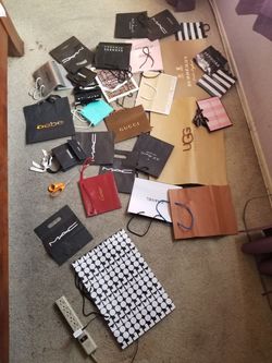 Designer shopping bags