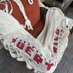 large crochet hammock